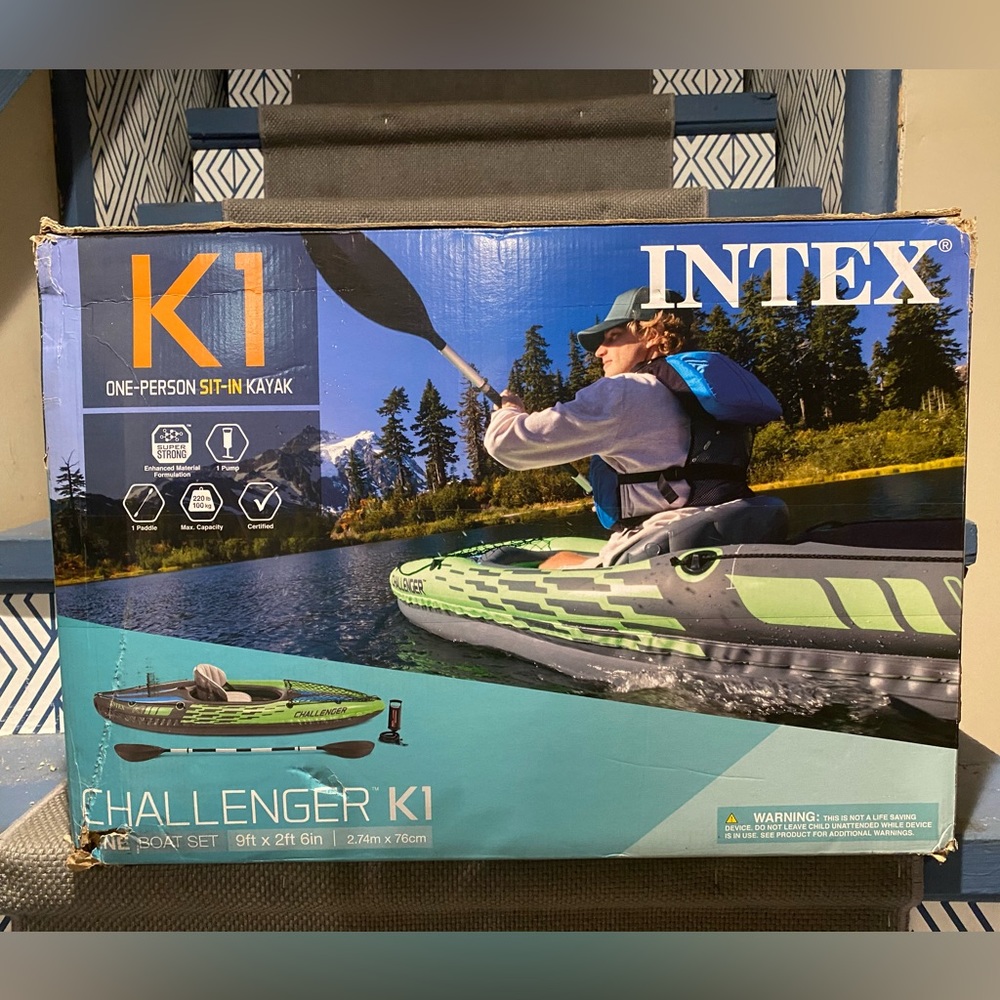 NIB Intex Inflatable Kayak